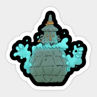 Ghost in an urn 2 Sticker